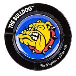 BULLDOG CENICERO METÁLICO NEGRO