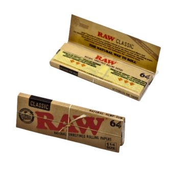 RAW PAPEL 1 1/4 (64 HOJAS)