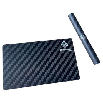 TORNADO’S KIT TARJETA Y TUBO FIBRA DE CARBONO BLACK