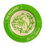 THE BULLDOG CENICERO METÁLICO VERDE