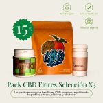 Pack CBD Flores Selección X3