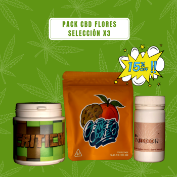 Pack CBD Flores Selección X3